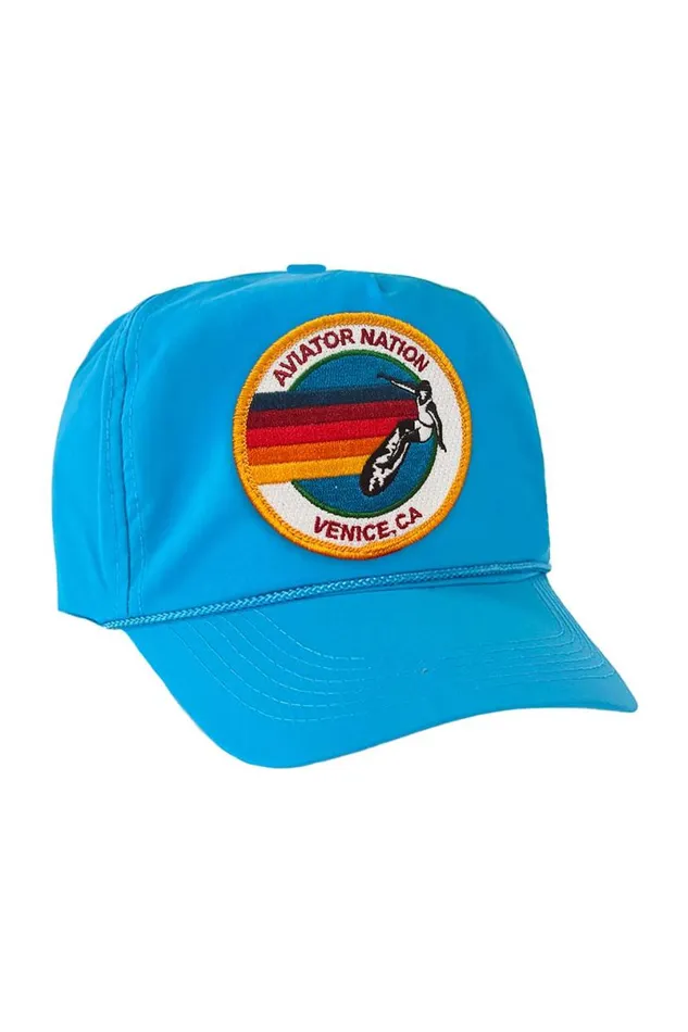 Signature Venice Vintage Nylon Trucker Hat WomenMen Aviator Nation Trucker Hats