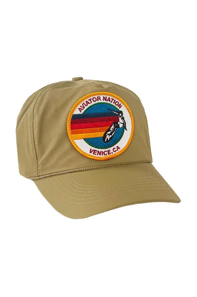 Signature Venice Vintage Nylon Trucker Hat WomenMen Aviator Nation Trucker Hats