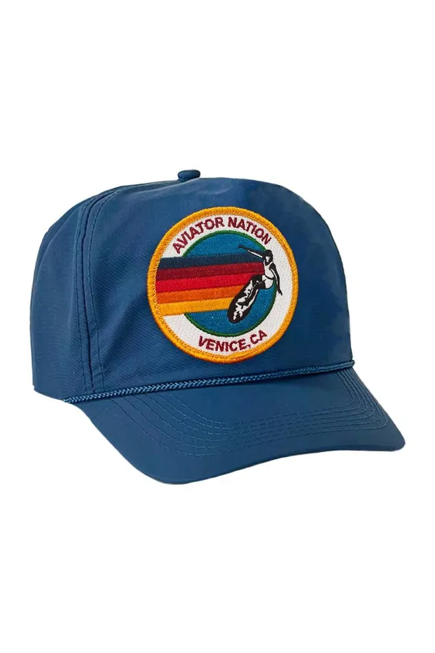 Signature Venice Vintage Nylon Trucker Hat WomenMen Aviator Nation Trucker Hats