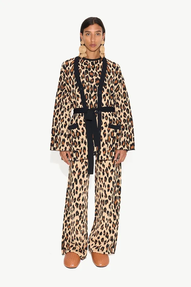 Simon Miller Bottoms Women Knits By Jabber Pant In Cheetah