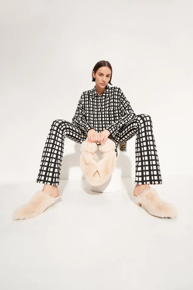 Simon Miller Knitwear Women Knits By Whitsett Pant In Windowpane