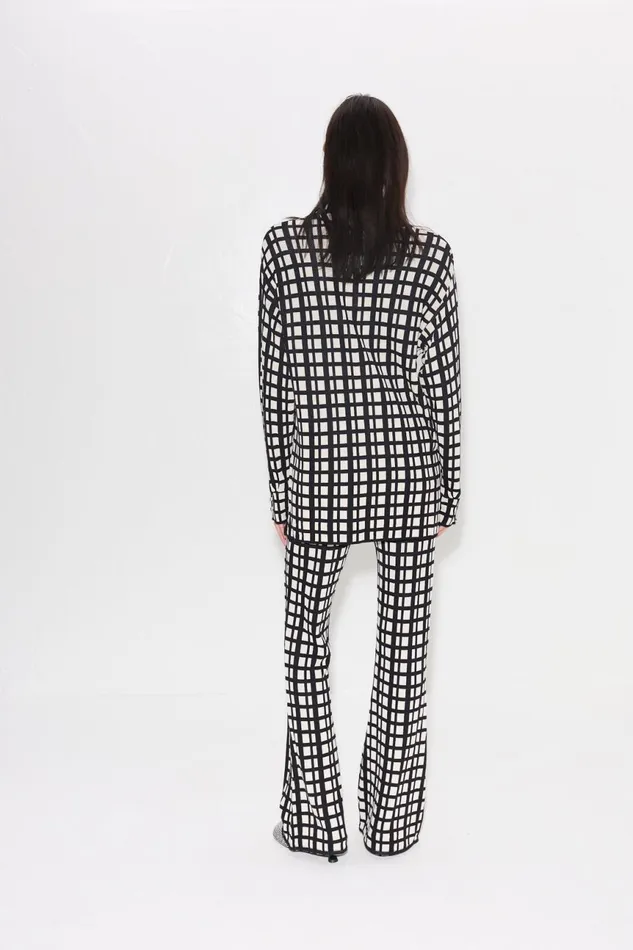 Simon Miller Knitwear Women Knits By Whitsett Pant In Windowpane Simon Miller Knitwear Women Knits By Whitsett Pant In Windowpane