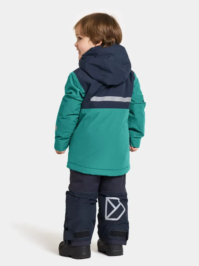 Skare Kids039 Set Petrol Green Kids Didriksons Snowsuits