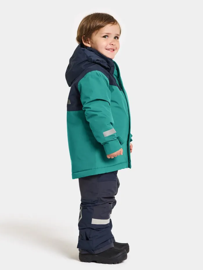 Skare Kids039 Set Petrol Green Kids Didriksons Snowsuits