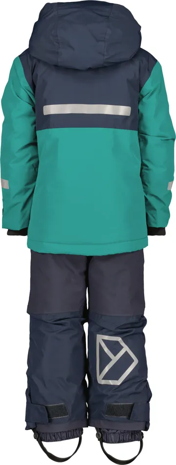 Skare Kids039 Set Petrol Green Kids Didriksons Snowsuits