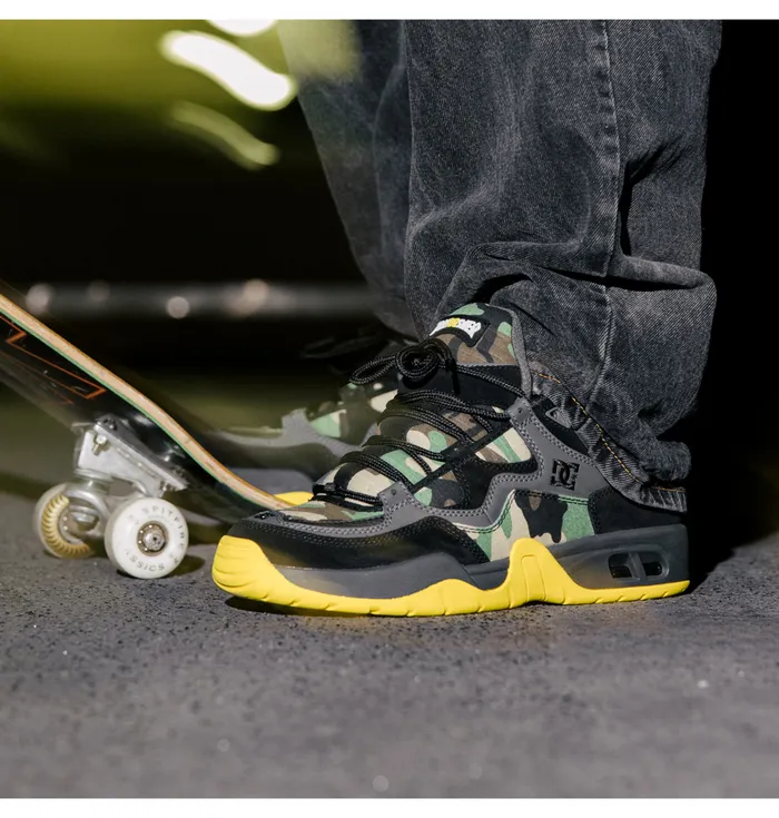 Skate DC x Thrasher Truth OG Skate Shoes blackcamo 8211 DC Shoes Men