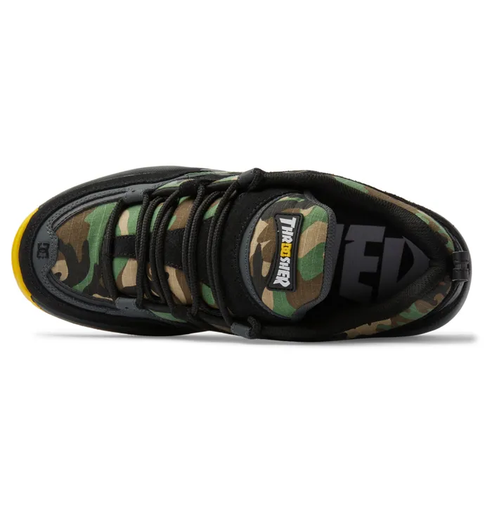 Skate DC x Thrasher Truth OG Skate Shoes blackcamo 8211 DC Shoes Men