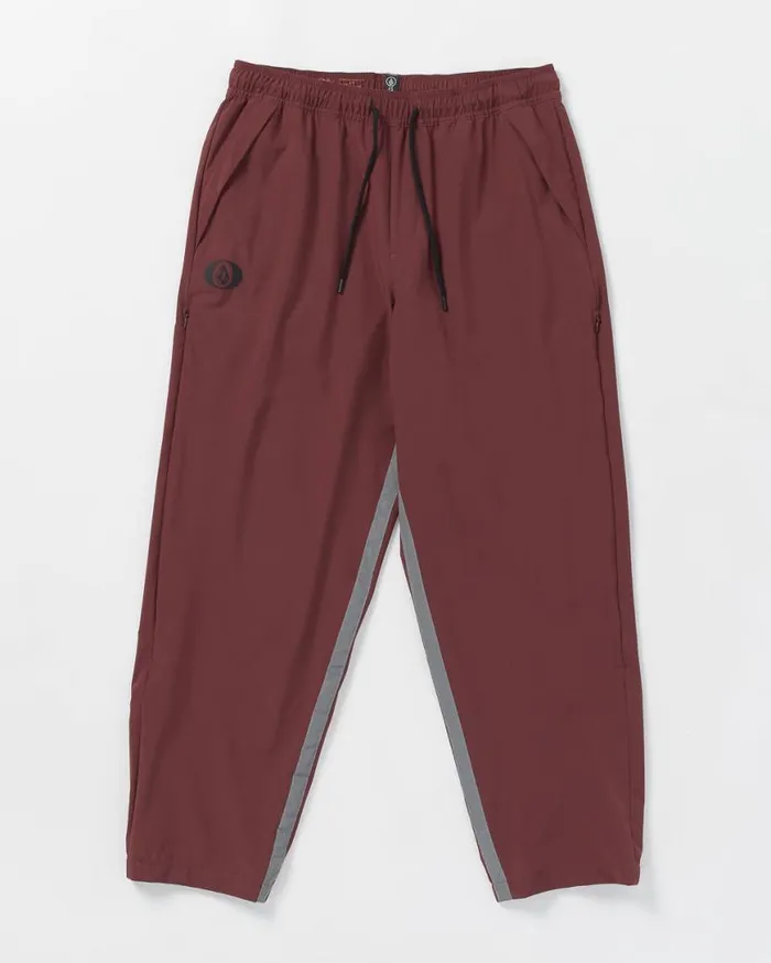 Skate Vitals Remy Stratton Elastic Waist Pants 8211 Merlot Mens Volcom Pants