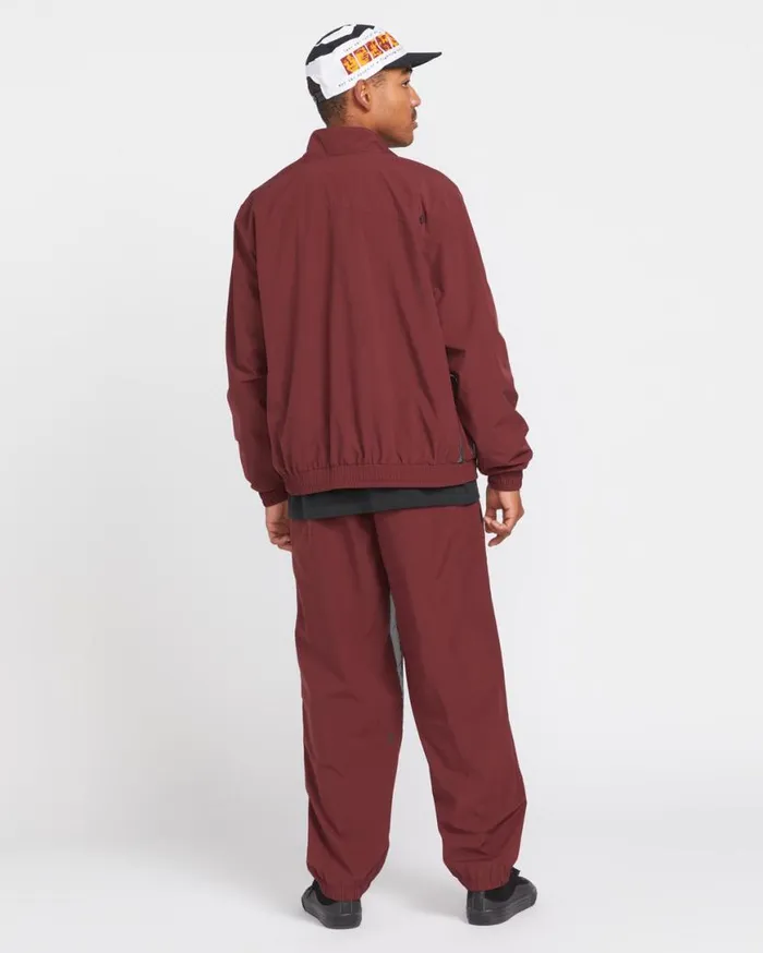 Skate Vitals Remy Stratton Elastic Waist Pants 8211 Merlot Mens Volcom Pants