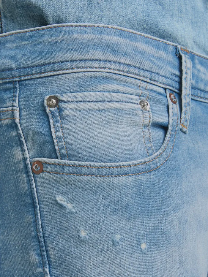 Skinny Jeans JACK and JONES Mens LIAM ORIGINAL JJ 213 50SPS SKINNY FIT JEANS Blue Blue Denim