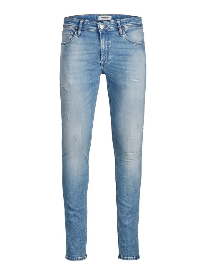 Skinny Jeans JACK and JONES Mens LIAM ORIGINAL JJ 213 50SPS SKINNY FIT JEANS Blue Blue Denim