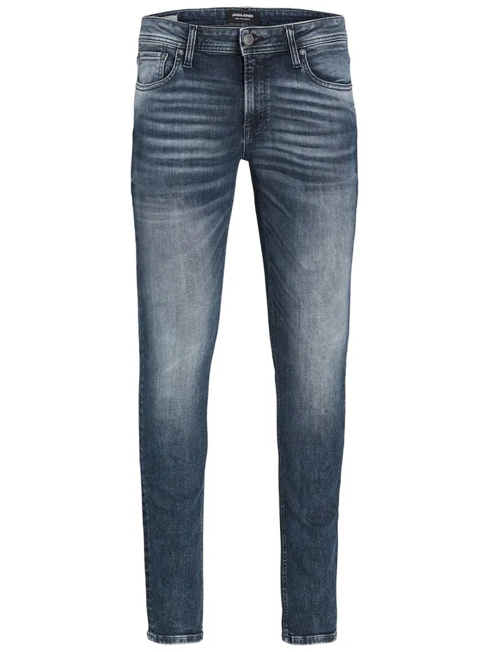 Skinny Jeans JACK and JONES Mens LIAM ORIGINAL JOS 335 SKINNY FIT JEANS Blue Blue Denim