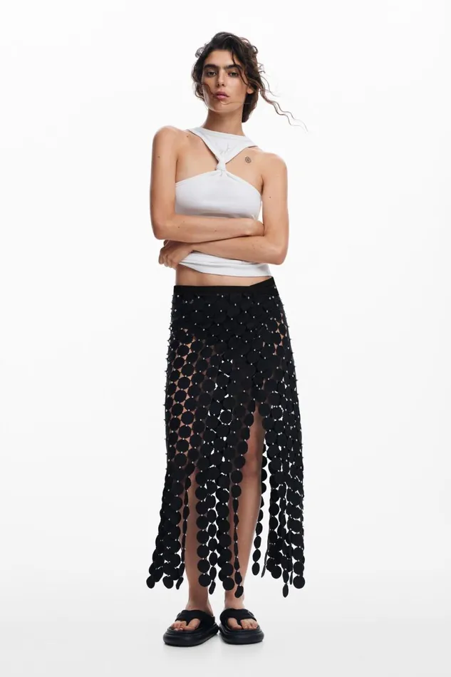 Skirts And Shorts Women Desigual Catwalk Skirt Black