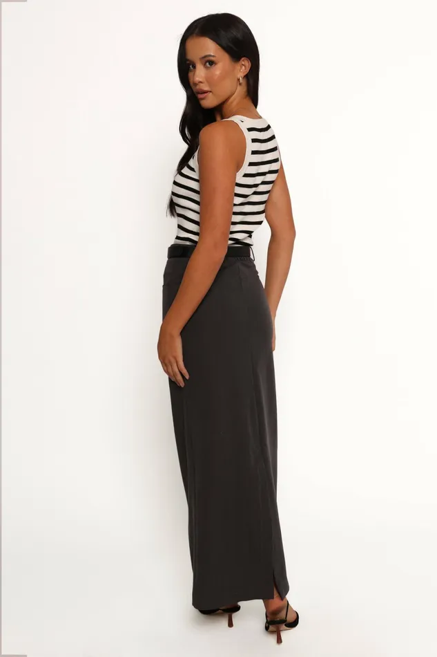 Skirts Petal and Pup Women Chicca Maxi Skirt Grey