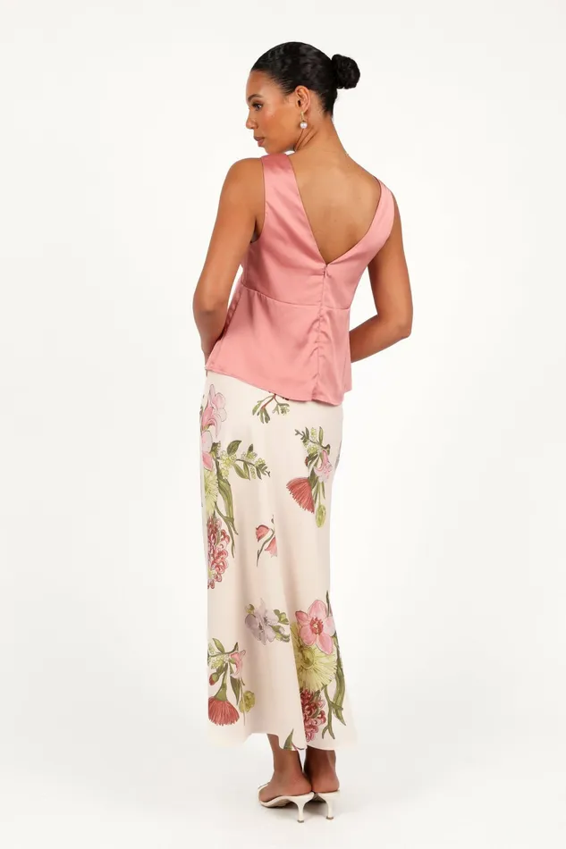 Skirts Petal and Pup Women Evie Maxi Skirt Native Flora
