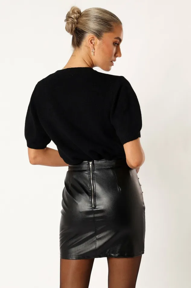 Skirts Serena Mini Skirt Black 8211 Petal and Pup Women