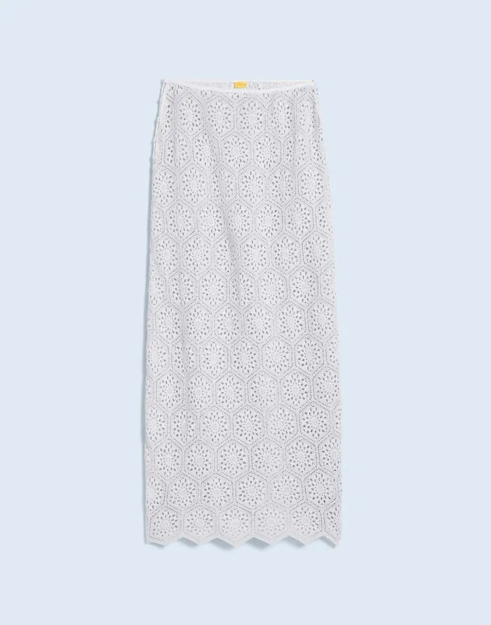 Skirts Women Madewell Agua Bendita Tove Skirt Cream