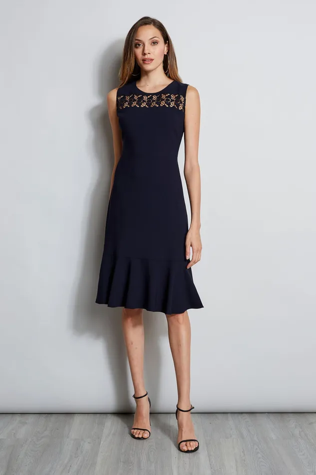 Sleeveless Dresses Women Elie Tahari Embroidered Fit and Flare Dress STARGAZER Sleeveless Dresses Women Elie Tahari Embroidered Fit and Flare Dress STARGAZER
