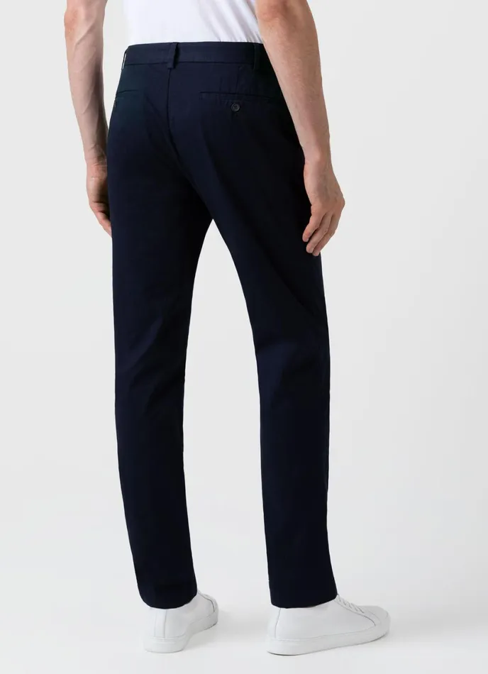 Slim Fit Chino Navy Men SUNSPEL Pants