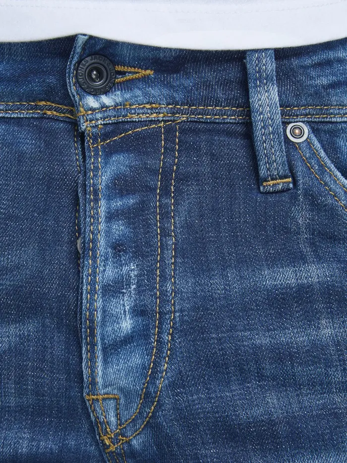 Slim Jeans JACK and JONES Mens GLENN FOX BL 925 SLIM FIT JEANS Blue Blue Denim