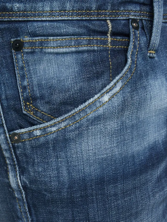 Slim Jeans JACK and JONES Mens GLENN FOX BL 925 SLIM FIT JEANS Blue Blue Denim