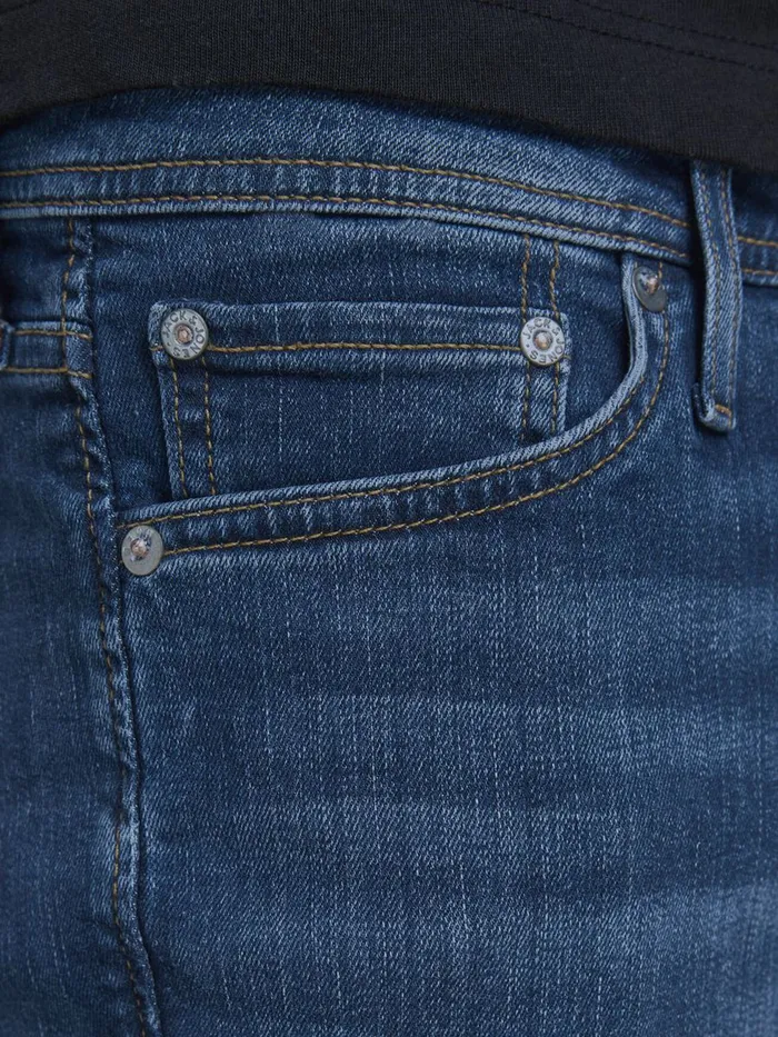 Slim Jeans JACK and JONES Mens GLENN ORIGINAL CJ 165 SLIM FIT JEANS Blue Blue Denim