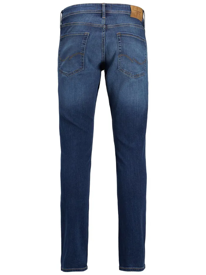 Slim Jeans JACK and JONES Mens GLENN ORIGINAL CJ 165 SLIM FIT JEANS Blue Blue Denim