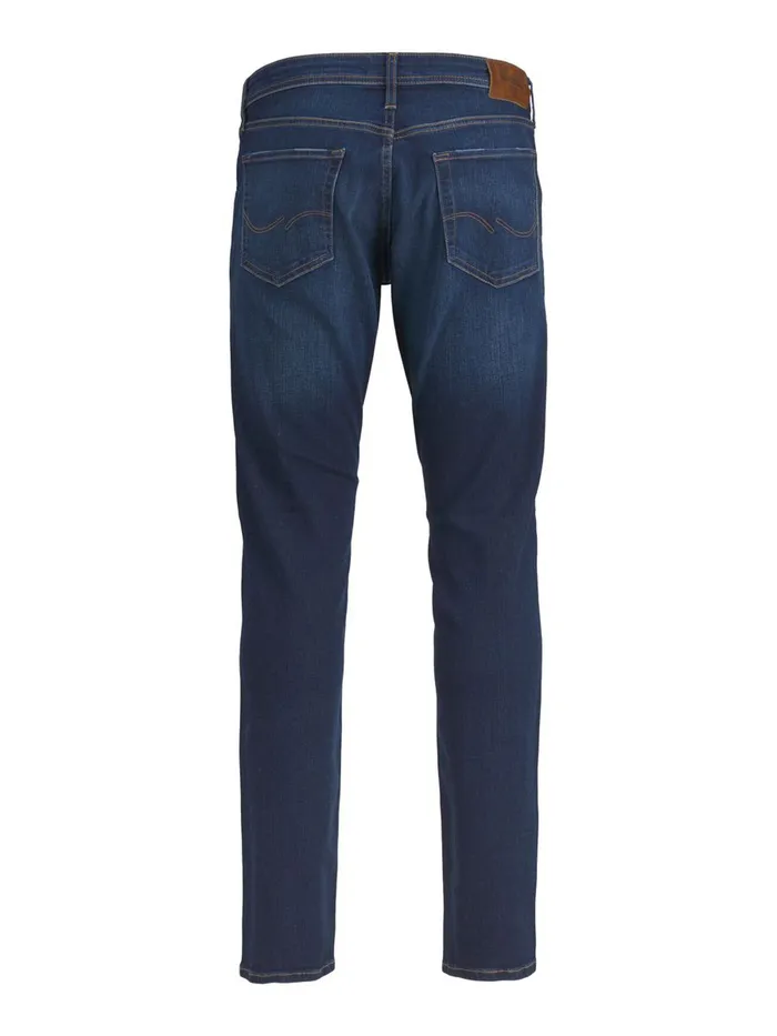Slim Jeans JACK and JONES Mens GLENN ORIGINAL CJ 807 SLIM FIT JEANS Blue Blue Denim