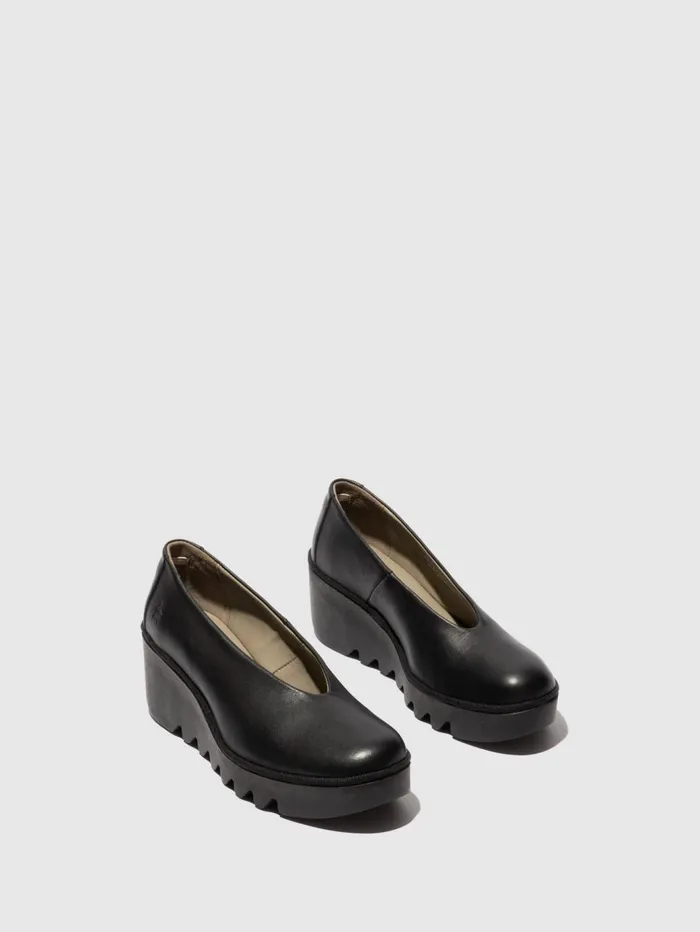 Slipon Shoes BESO246FLY DUBLIN BLACK Women Fly London Shoes