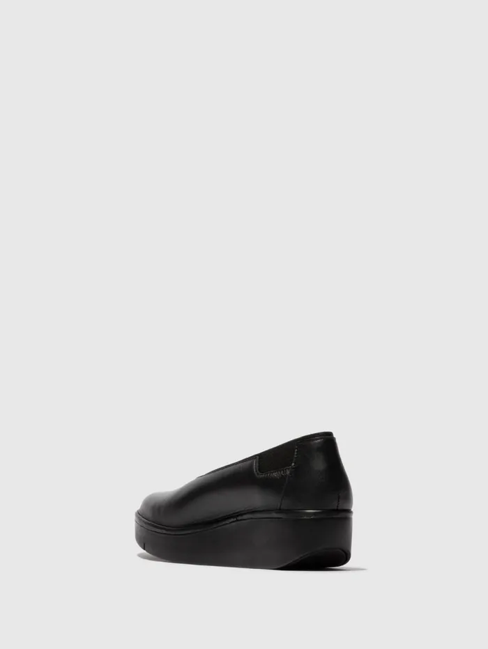 Slipon Shoes JURY470FLY BLACK Women Fly London Shoes