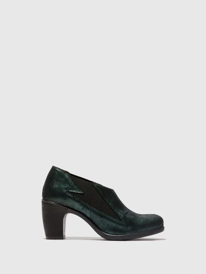 Slipon Shoes KAIA974FLY DK GREEN Women Fly London Shoes