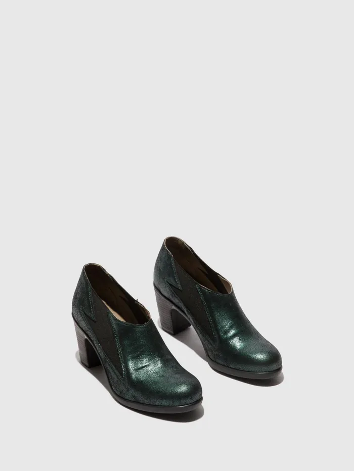 Slipon Shoes KAIA974FLY DK GREEN Women Fly London Shoes