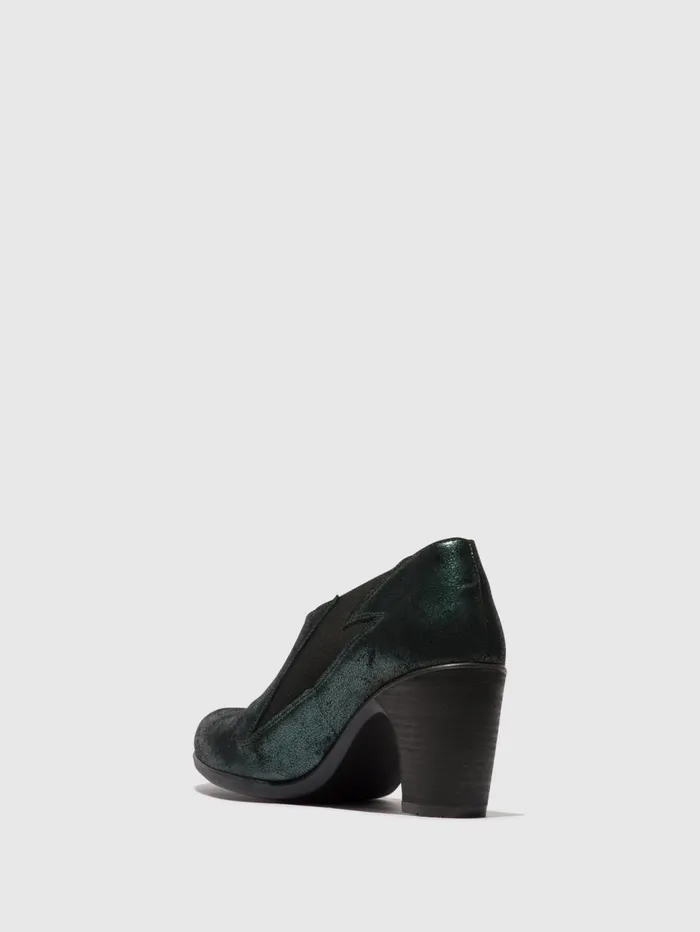 Slipon Shoes KAIA974FLY DK GREEN Women Fly London Shoes