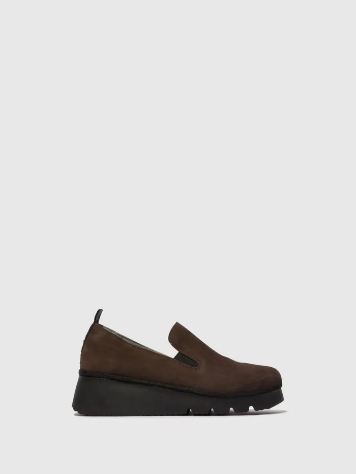 Slipon Shoes PECE406FLY DK TAUPE Women Fly London Shoes