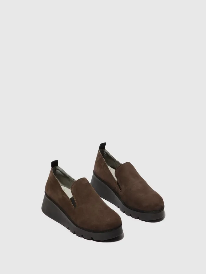 Slipon Shoes PECE406FLY DK TAUPE Women Fly London Shoes