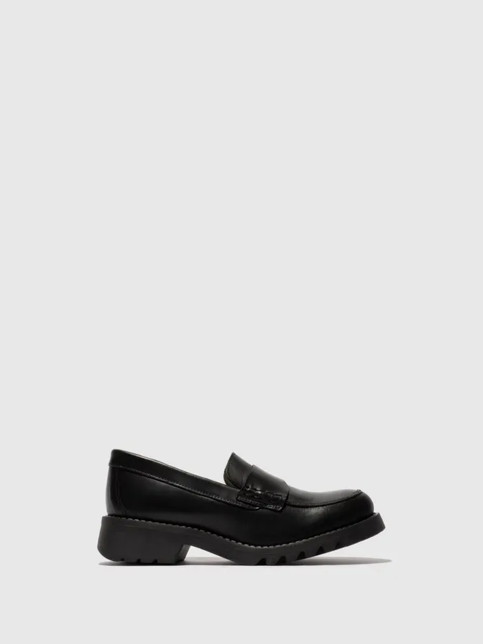 Slipon Shoes RIXI112FLY BLACK Women Fly London Shoes
