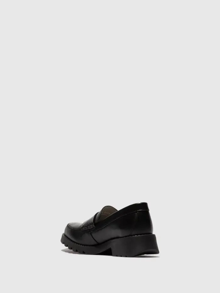 Slipon Shoes RIXI112FLY BLACK Women Fly London Shoes