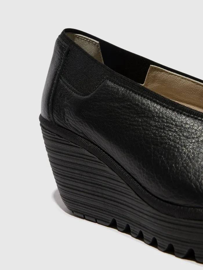 Slipon Shoes YOZA438FLY BLACK Women Fly London Shoes