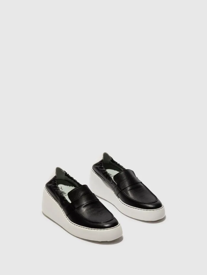 Slipon Trainers DULI620FLY BLACKWHITE Women Fly London Trainers