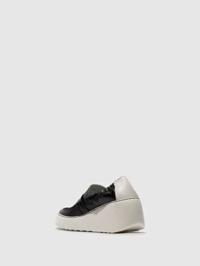 Slipon Trainers DULI620FLY BLACKWHITE Women Fly London Trainers