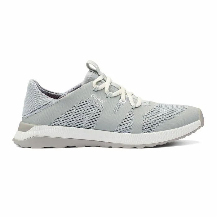 SlipOn Women Olukai Huia Athleisure Shoes 8211 Pale Grey