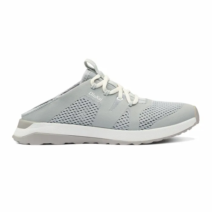 SlipOn Women Olukai Huia Athleisure Shoes 8211 Pale Grey
