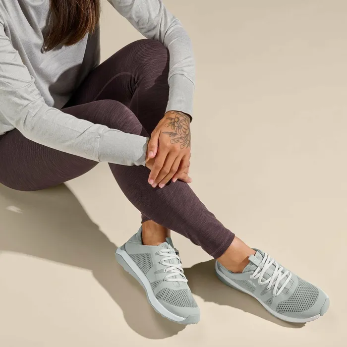 SlipOn Women Olukai Huia Athleisure Shoes 8211 Pale Grey