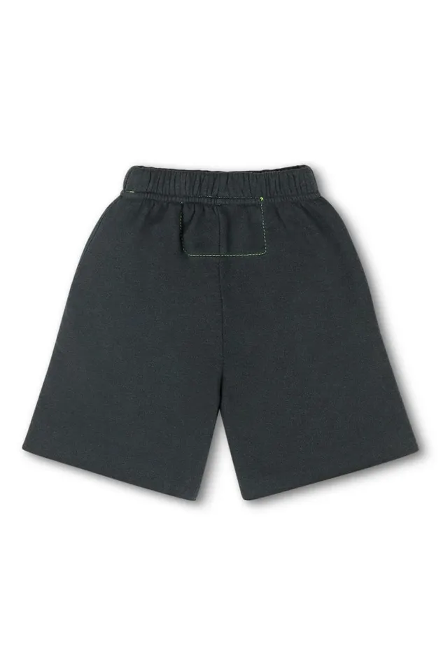 Smiley Sweatshorts 8211 Charcoal Kids Aviator Nation Shorts