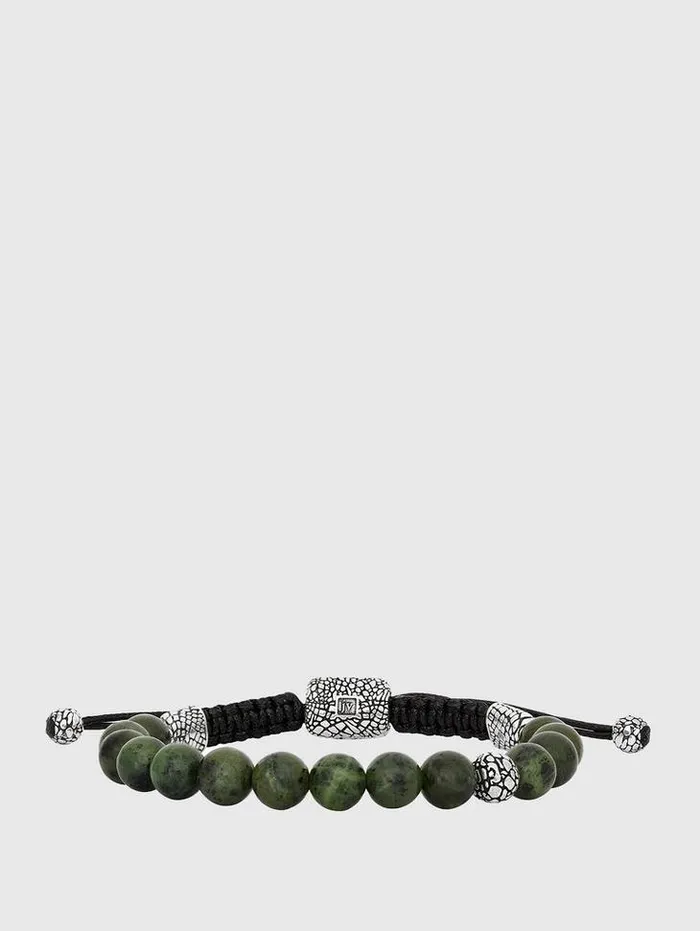 SNAKESKIN BEADED BRACELET No Color Men John Varvatos Jewelry