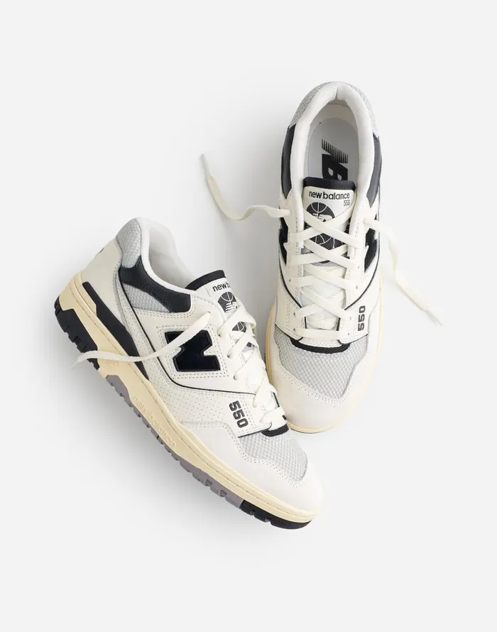 Sneakers Men Madewell New Balance 550 Sneakers Sea Salt Black