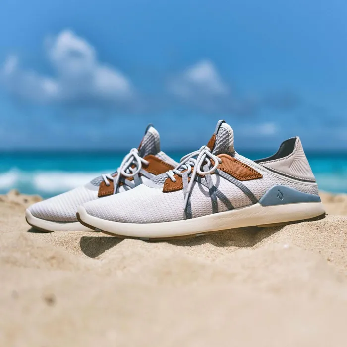 Sneakers Men Olukai Mio L Athletic Shoes 8211 Mist Grey Poi