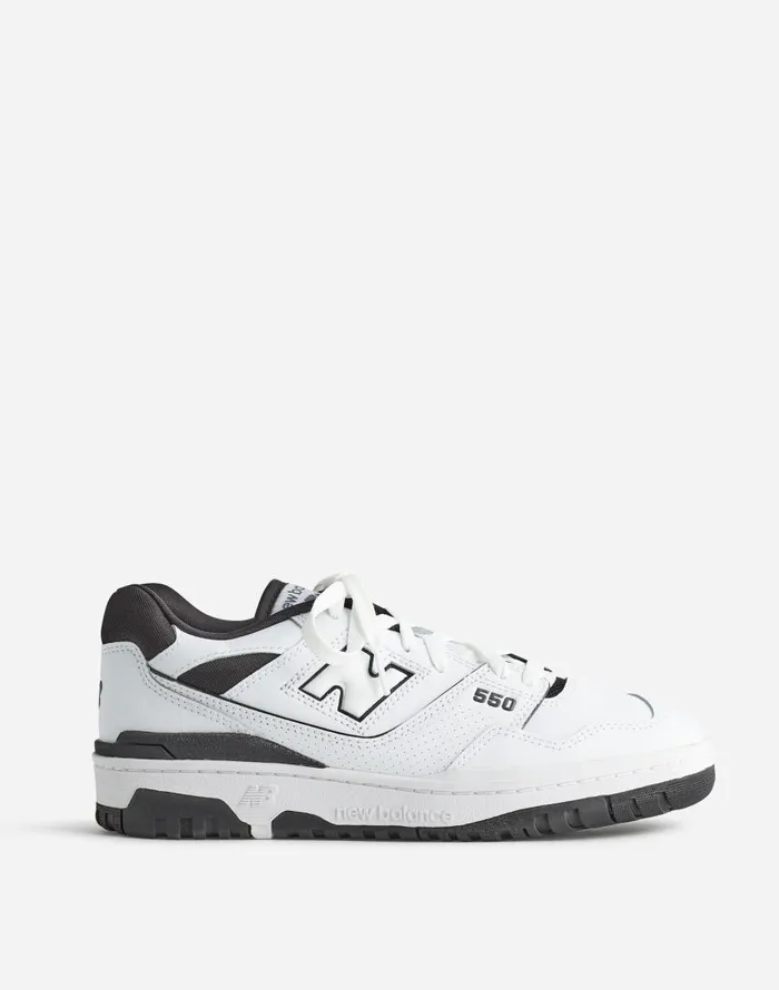Sneakers Women Madewell New Balance Unisex 550 Sneakers White Black