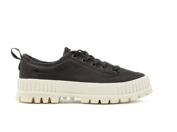 Sneakers Women PALLADIUM PALLASHOCK LO ORGANIC 2 Black