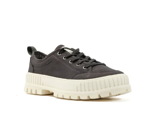 Sneakers Women PALLADIUM PALLASHOCK LO ORGANIC 2 Black Sneakers Women PALLADIUM PALLASHOCK LO ORGANIC 2 Black
